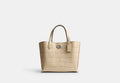 COACH® Women's Bolso Grande Willow 24 en Blanco | Cuir