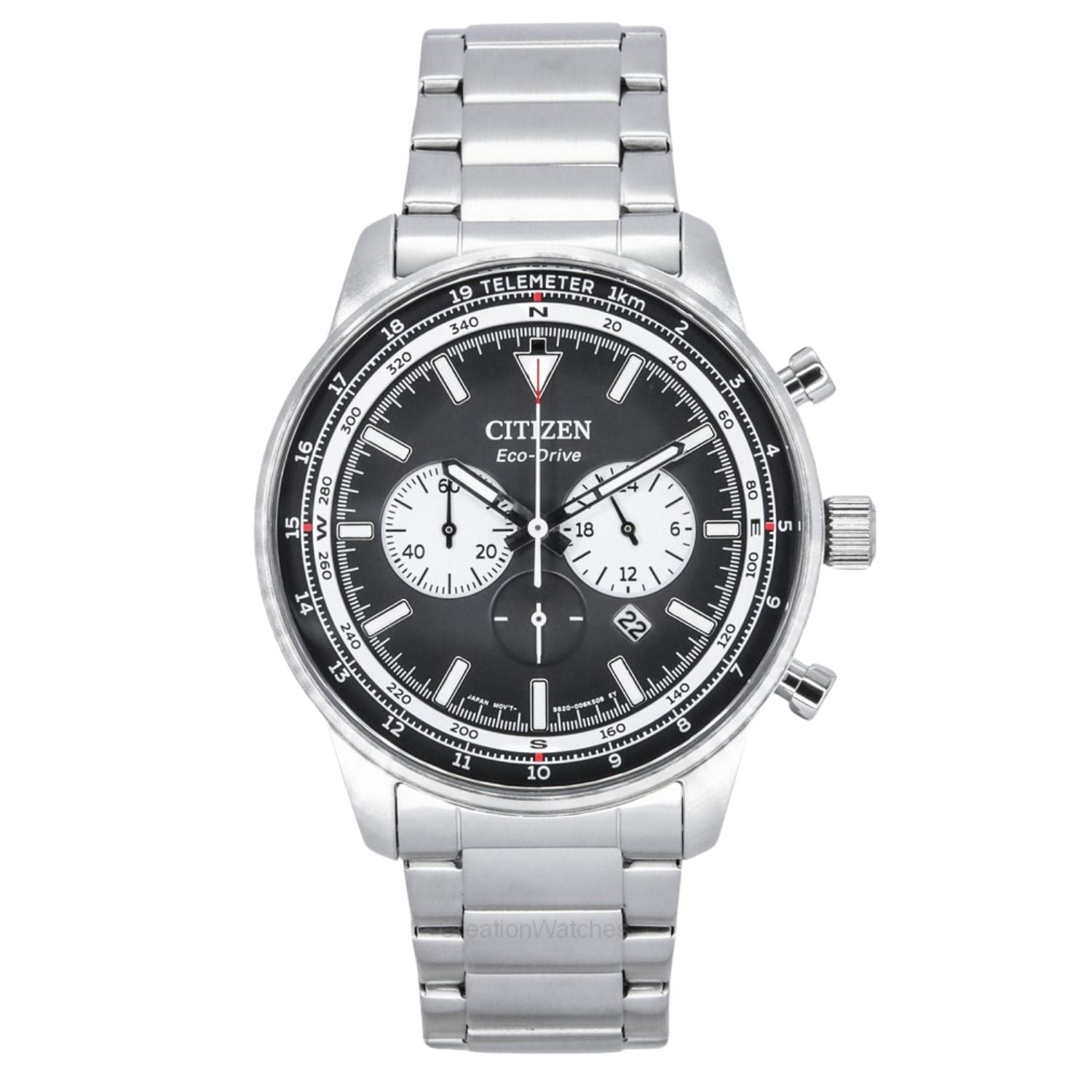Citizen Chronograph Eco-Drive Watch — Black