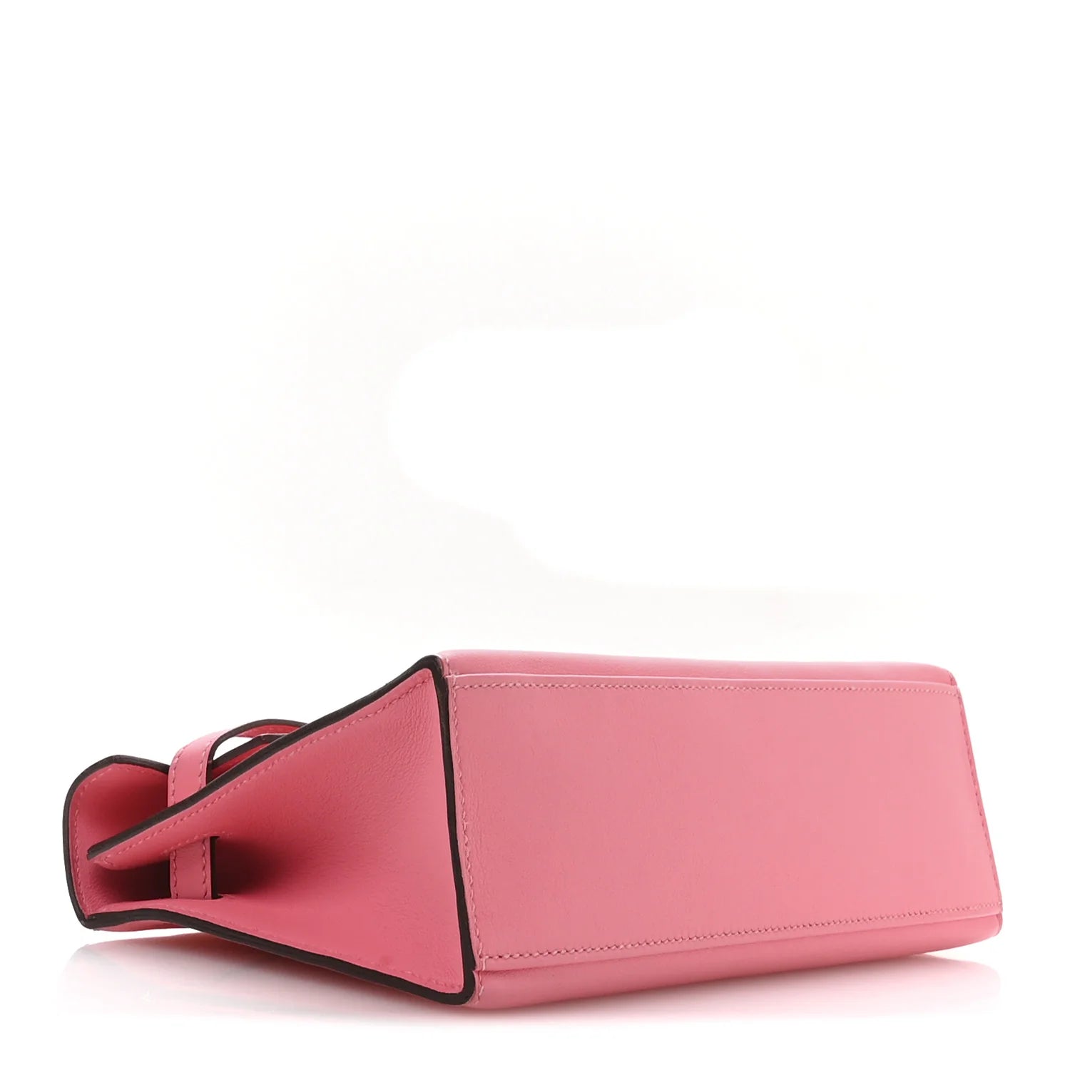 Hermes Swift Kelly Pochette Clutch Rose Azalee