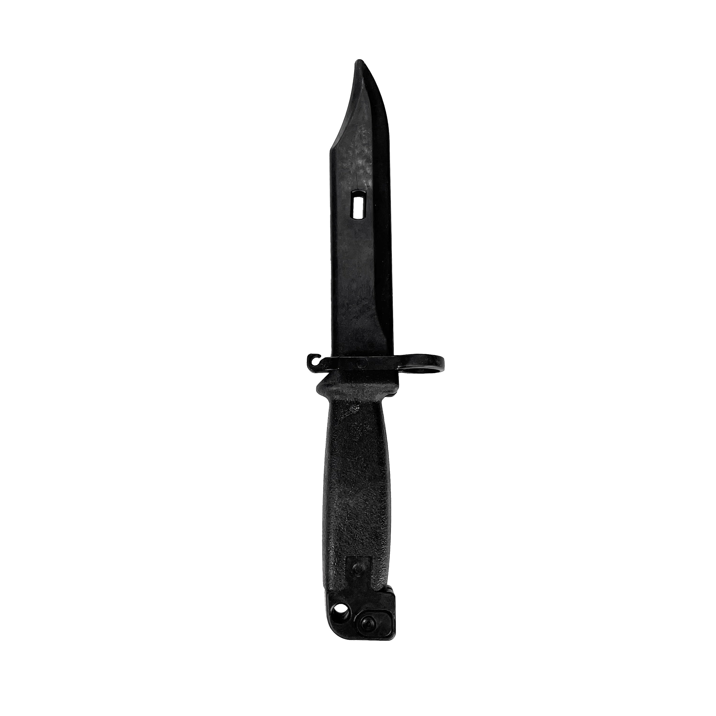 Smith & Wesson Style Bayonet Poly Training Knife with 6 Inch Turkish Clip Point Blade Prop By Prop Money Inc.