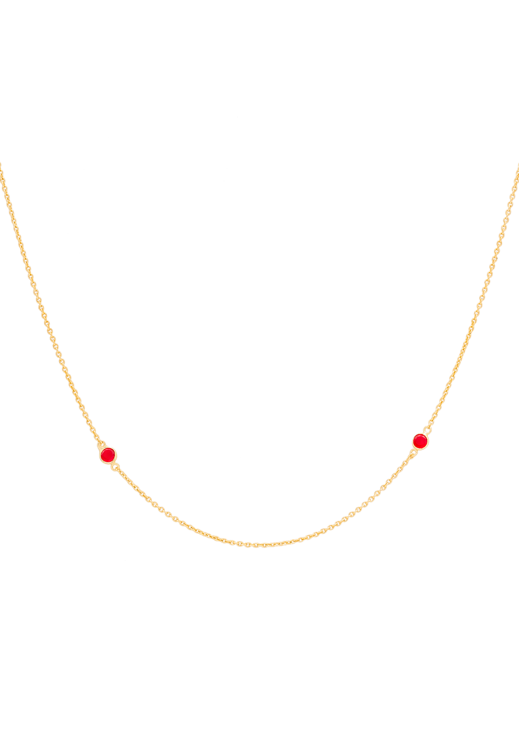 Cadena Birthstone Escorpio