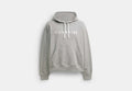 COACH® Men's Sudadera con capucha en Gris, Talla Mediano | Coton