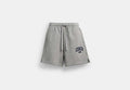 COACH® Women's Pantalones cortos deportivos en Gris, Talla Mediano