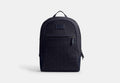 COACH® Men's Mochila Theo en jacquard de firma en Azul | Pvc