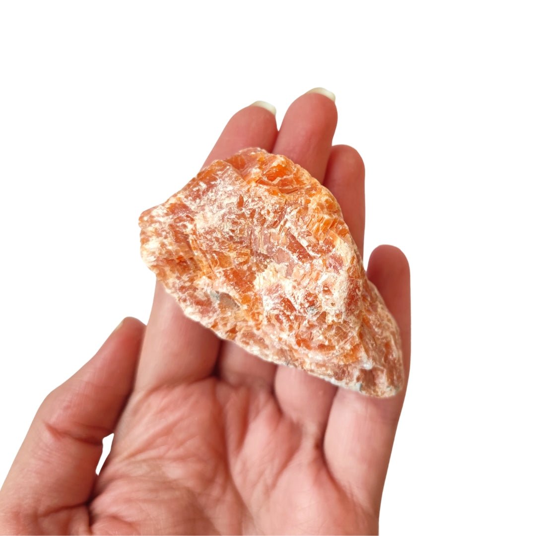 Calcita Naranja en Bruto