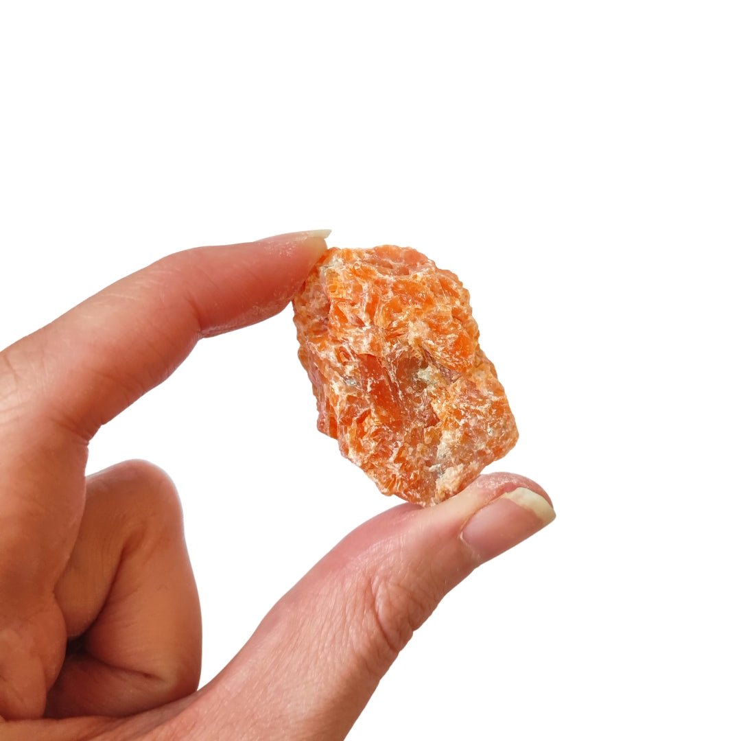 Calcita Naranja en Bruto