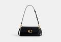 COACH® Women's Bolso De Hombro Jet en Negro | Cuir