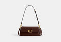COACH® Women's Bolso De Hombro Jet en Castaño | Cuir