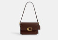 COACH® Women's Bolso De Hombro Sage en Castaño | Cuir