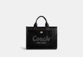 COACH® Women's Bolso tote Cargo en Negro | Cuir