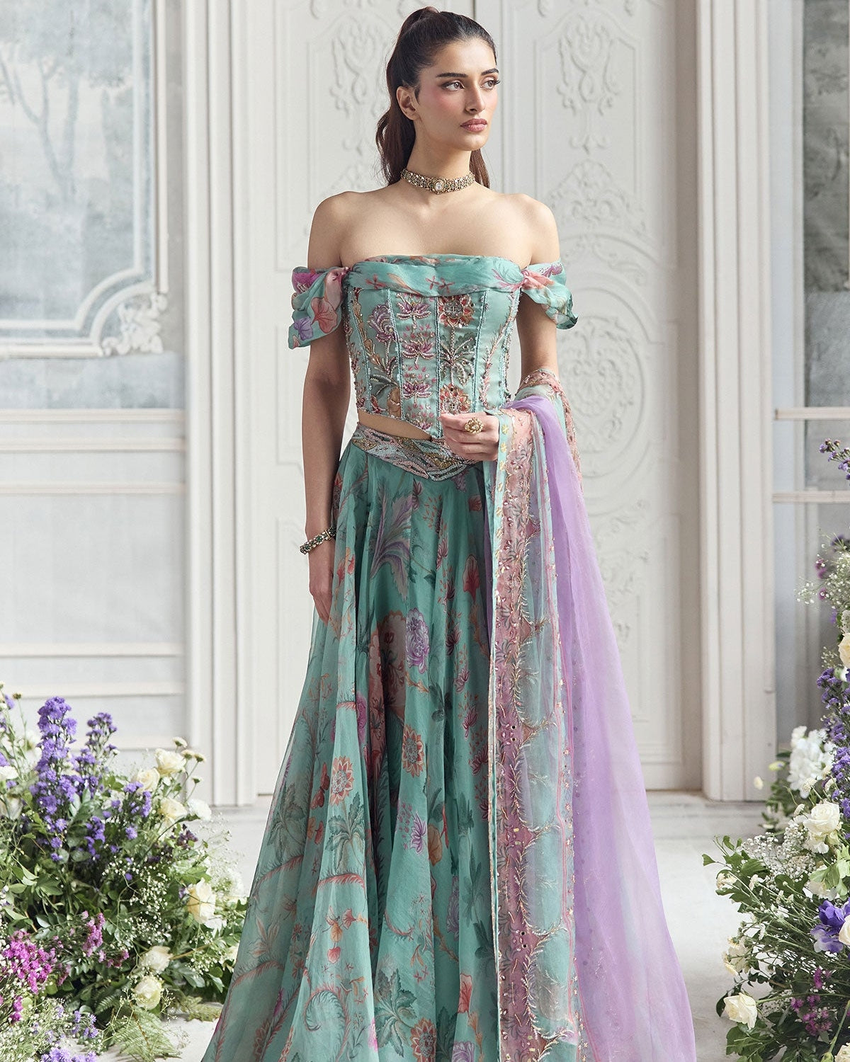 Camila Lehenga Set By KYNAH, Luxury Indian Fashion & Bridal Wear