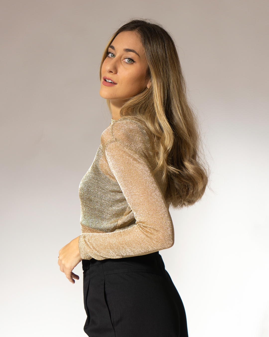 camiseta lena gold ◎