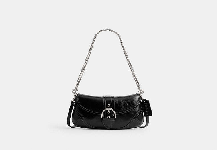 COACH® Women's Bolsa Soho 25 en Negro | Cuir