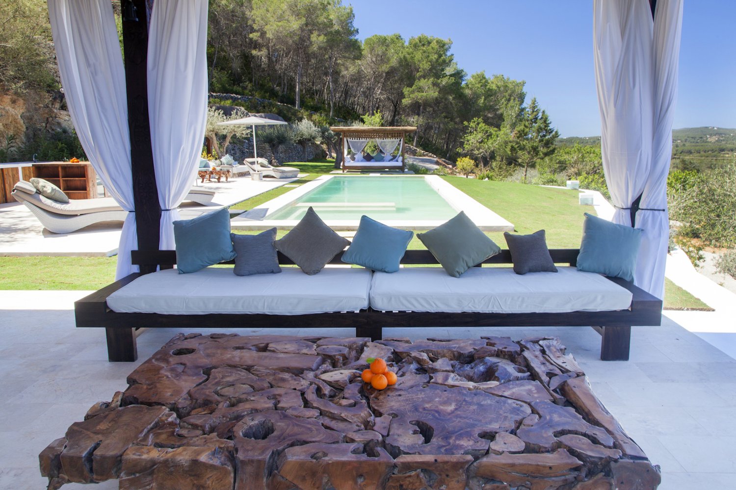 Beautifully Restored Ibizan Finca with Panoramic Views of the Morna Valley near Santa Eulalia