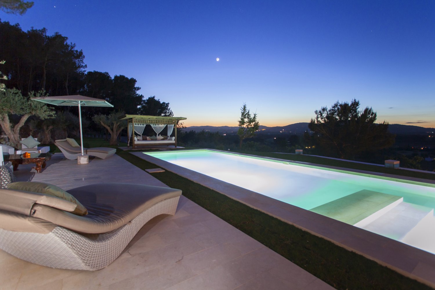 Beautifully Restored Ibizan Finca with Panoramic Views of the Morna Valley near Santa Eulalia