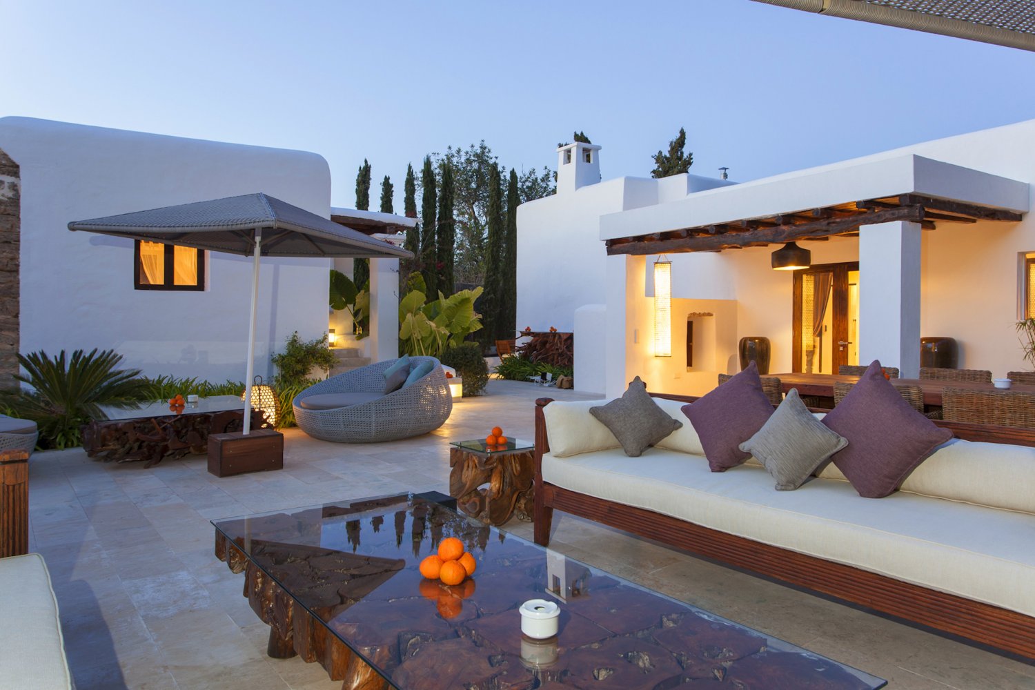 Beautifully Restored Ibizan Finca with Panoramic Views of the Morna Valley near Santa Eulalia