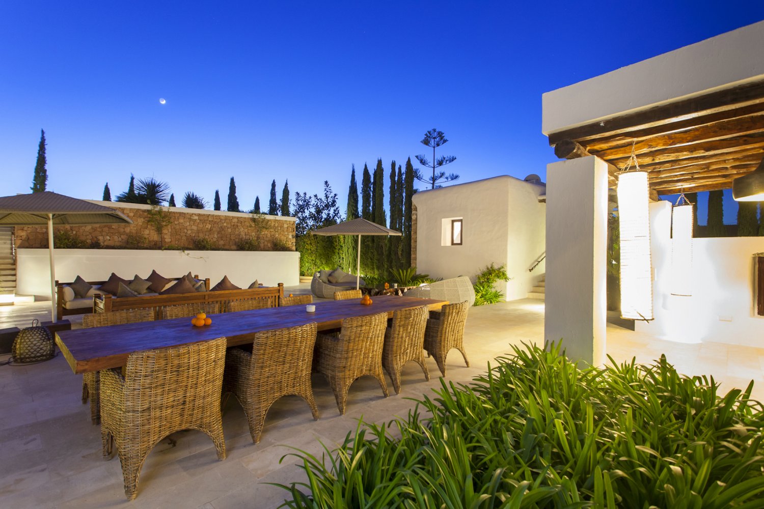 Beautifully Restored Ibizan Finca with Panoramic Views of the Morna Valley near Santa Eulalia