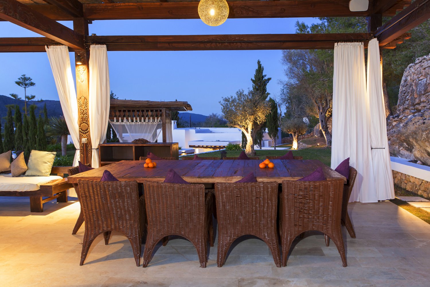 Beautifully Restored Ibizan Finca with Panoramic Views of the Morna Valley near Santa Eulalia