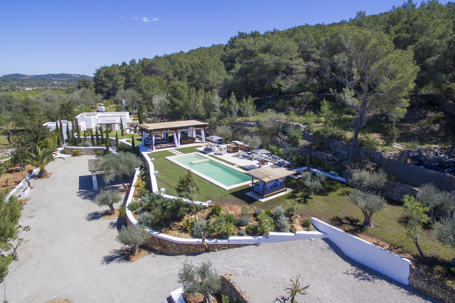 Beautifully Restored Ibizan Finca with Panoramic Views of the Morna Valley near Santa Eulalia