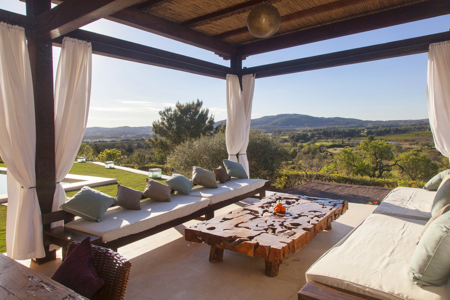 Beautifully Restored Ibizan Finca with Panoramic Views of the Morna Valley near Santa Eulalia