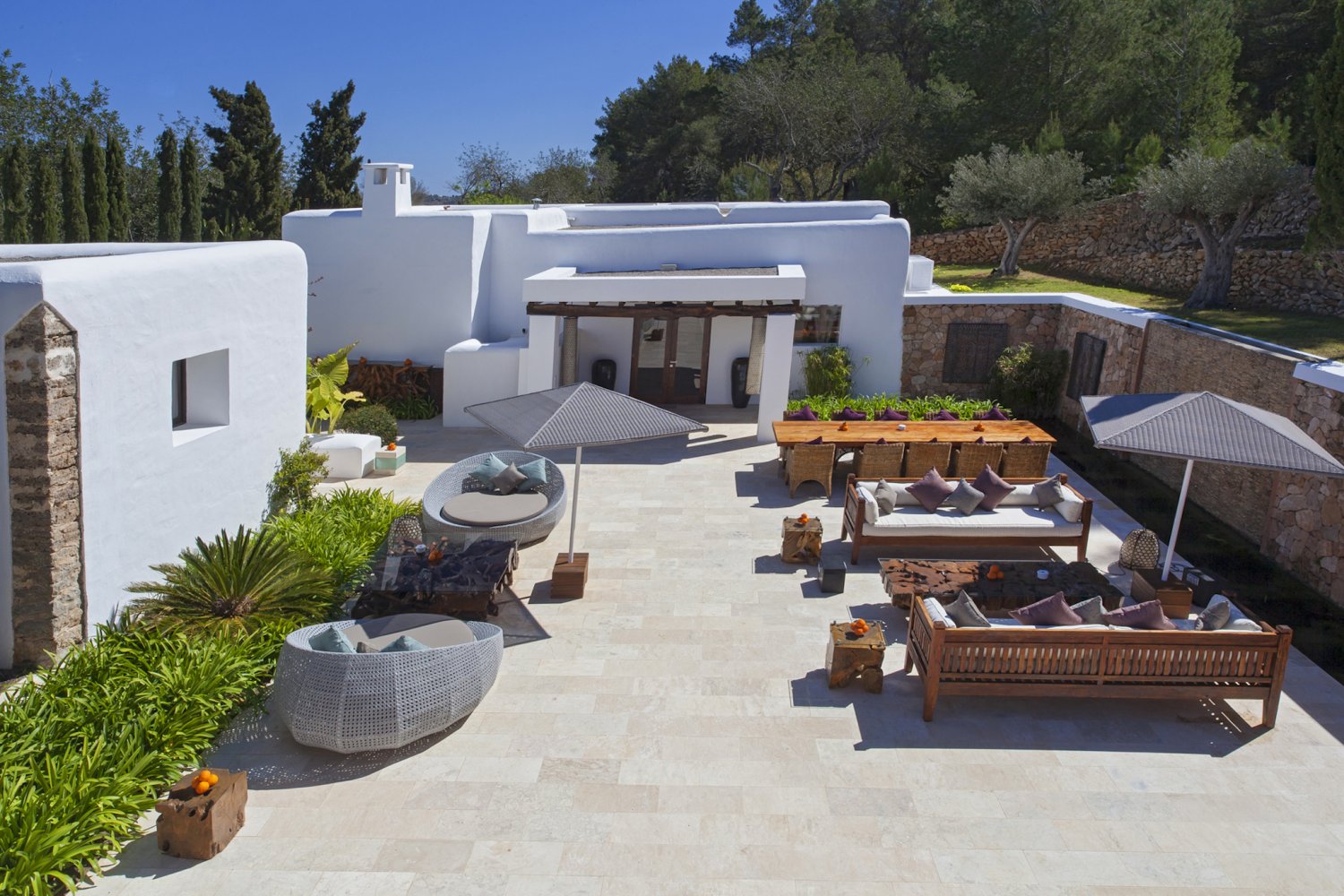 Beautifully Restored Ibizan Finca with Panoramic Views of the Morna Valley near Santa Eulalia