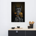 ArtZ® Don't Mess With Doberman Painting - 24 inch by 36 inch (60x90cm)