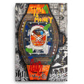 ArtZ® Don't Waste Time Painting - 12 inch by 16 inch (30x40cm)