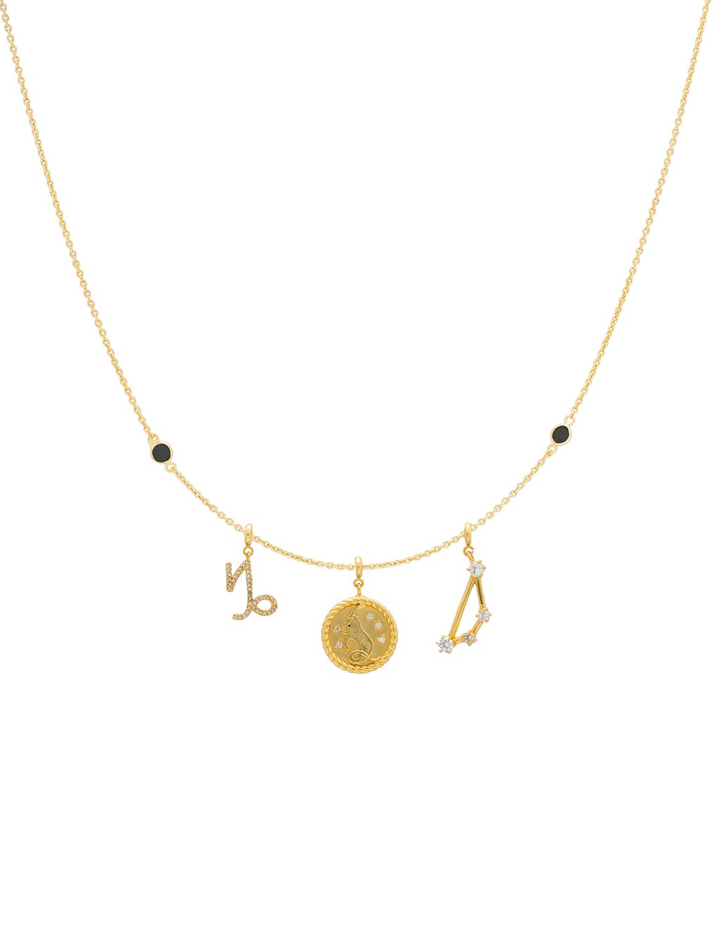 Collar Triple Zodiaco Capricornio