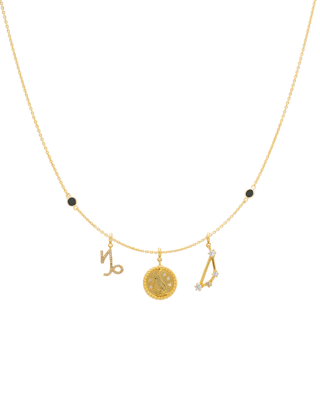 Collar Triple Zodiaco Capricornio