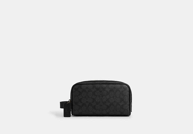 COACH® Men's Kit de viaje pequeño en lona de firma | Pvc
