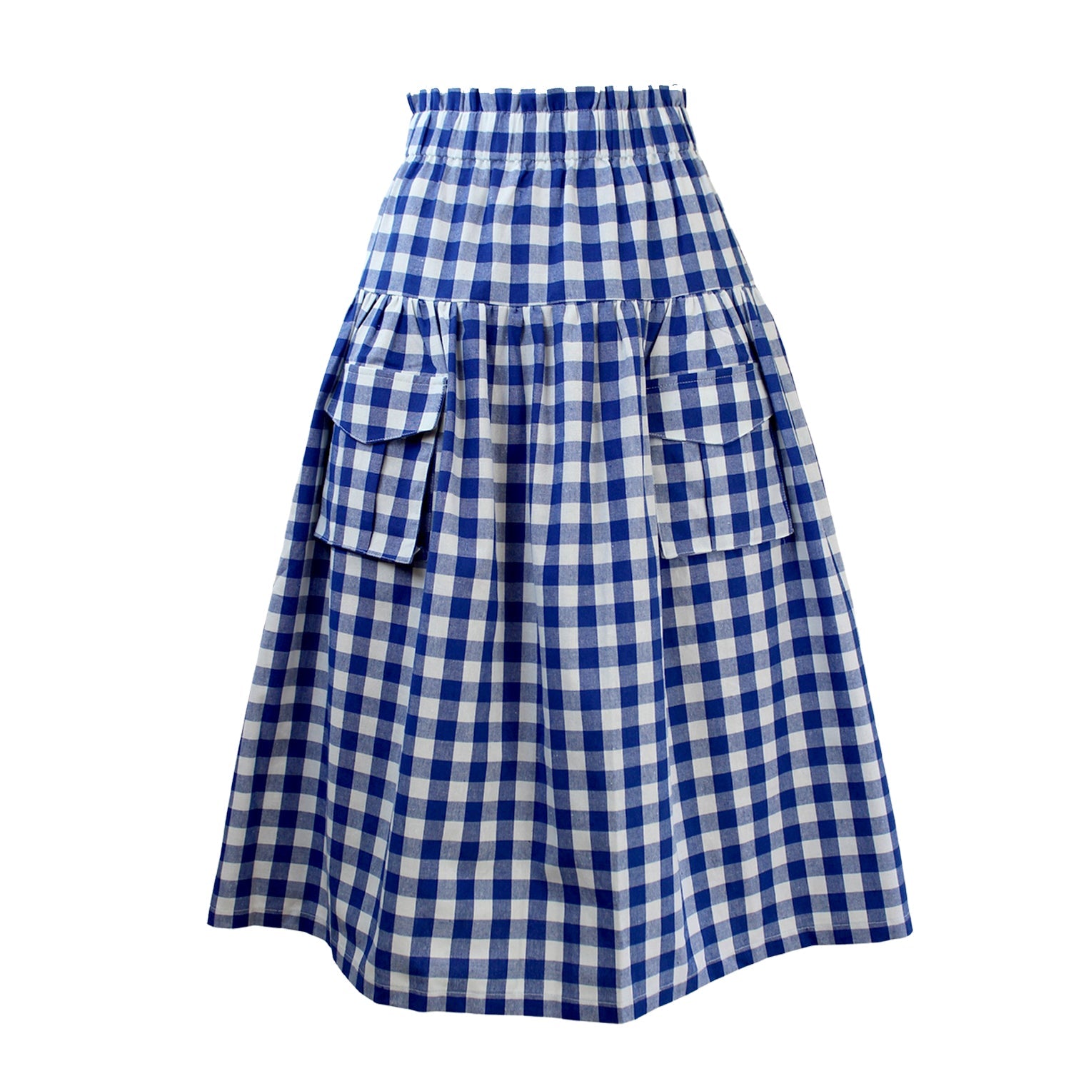 Linen Cargo Skirt