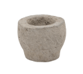 Carved Stone Mortar Bowl