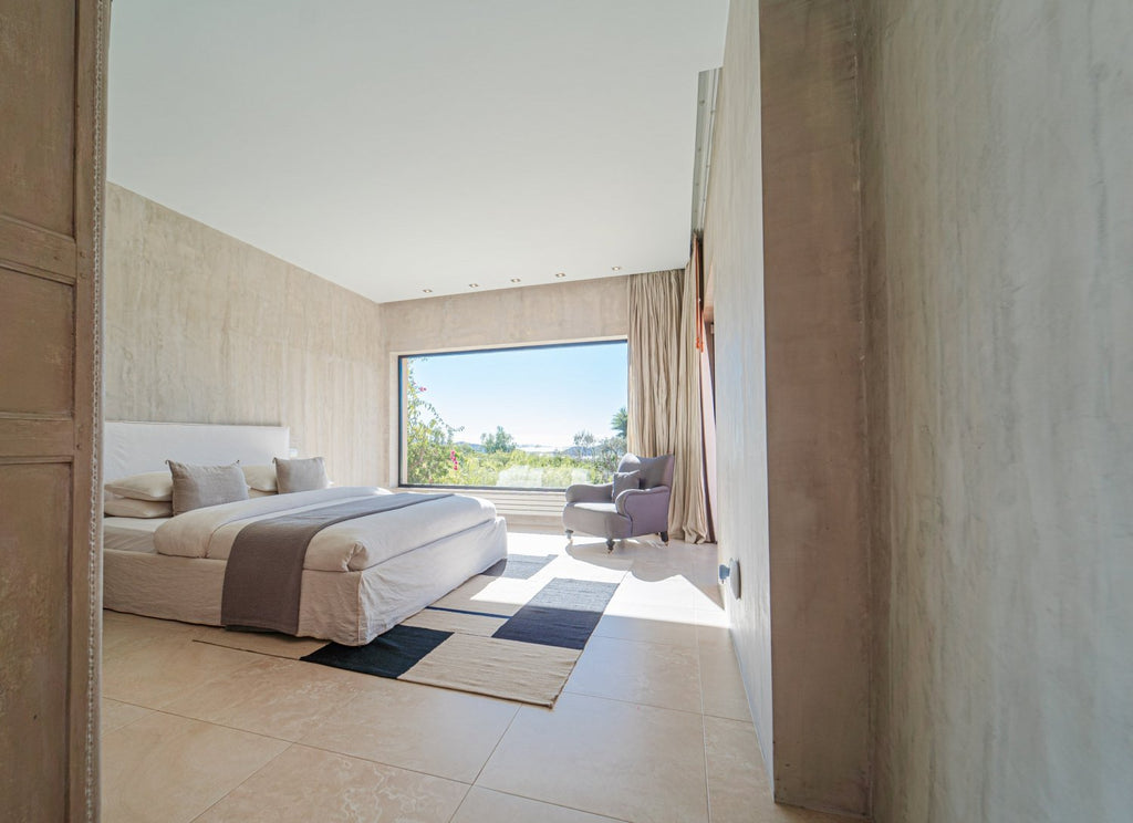 Secluded Hillside Ibiza Villa Surrounded by Beautiful Gardens near Ibiza Town