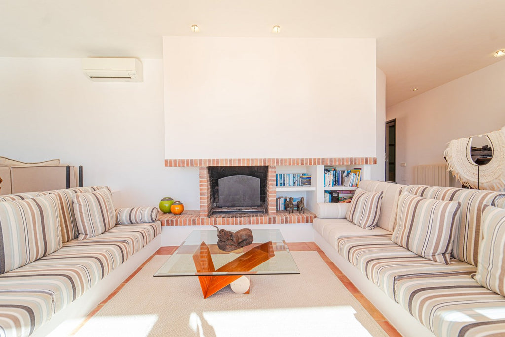 Secluded Hillside Ibiza Villa Surrounded by Beautiful Gardens near Ibiza Town