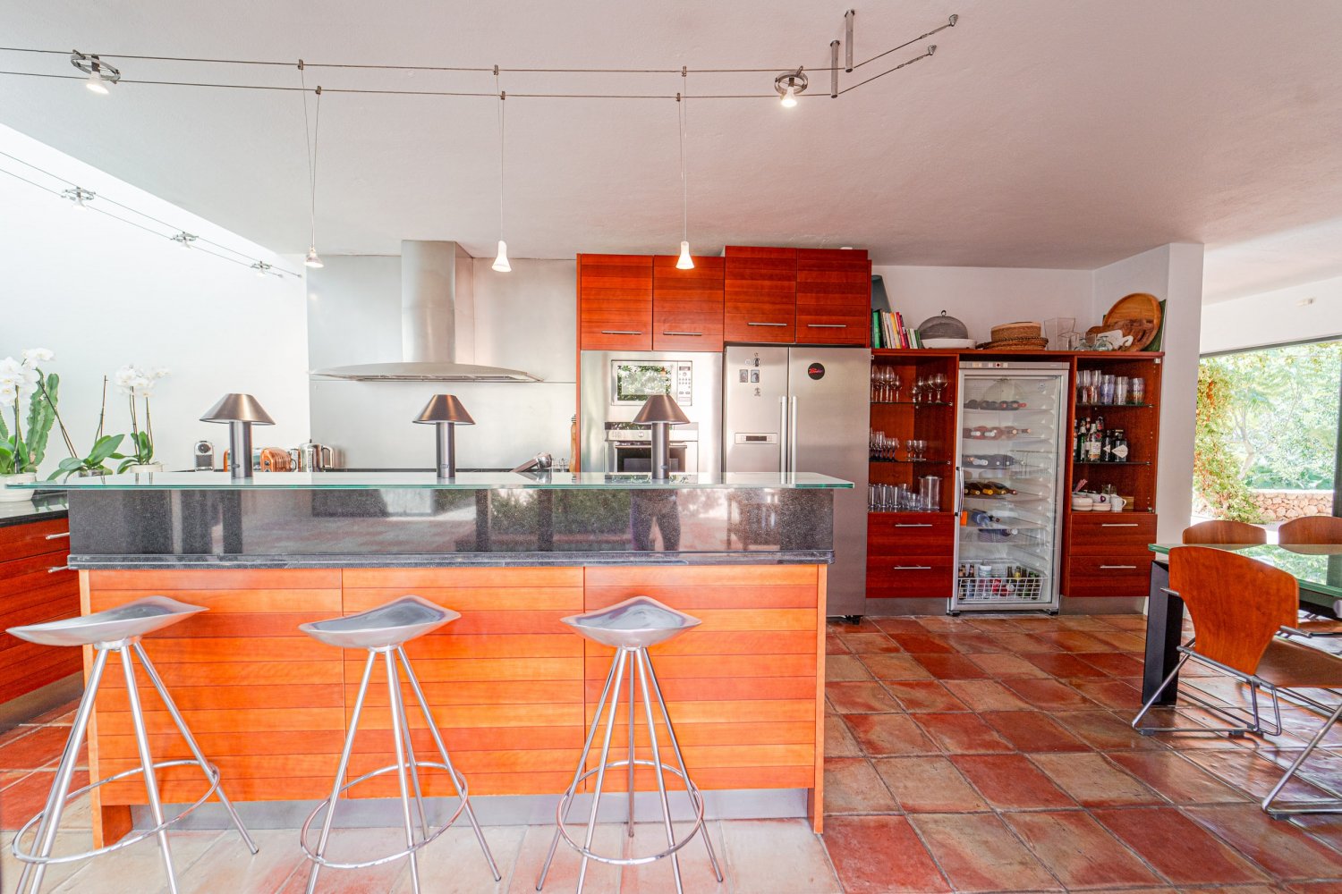 Secluded Hillside Ibiza Villa Surrounded by Beautiful Gardens near Ibiza Town