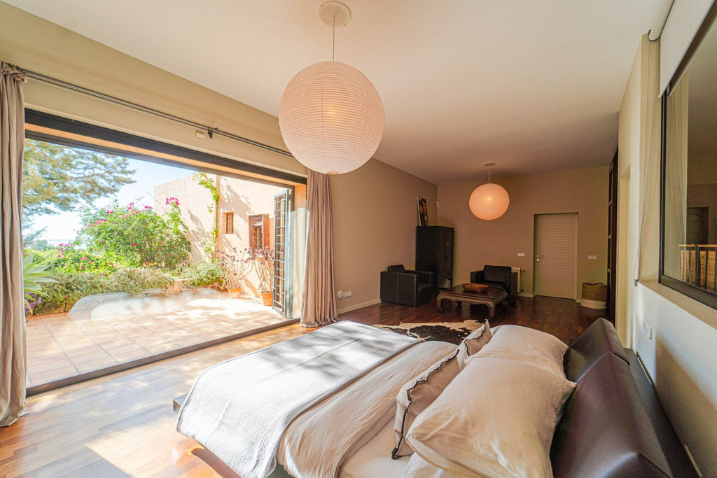 Secluded Hillside Ibiza Villa Surrounded by Beautiful Gardens near Ibiza Town