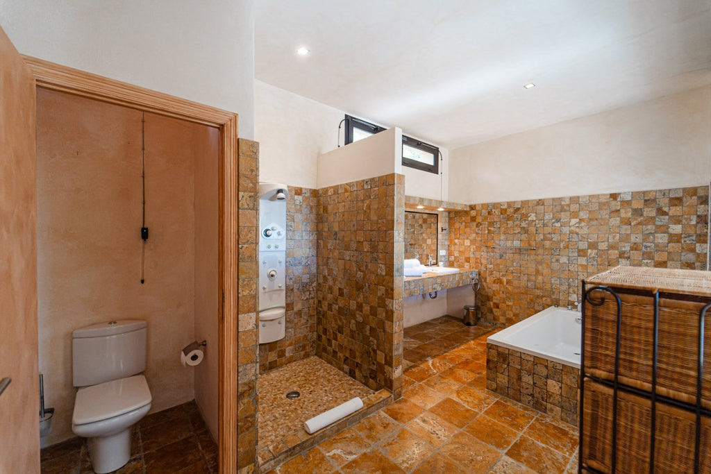 Secluded Hillside Ibiza Villa Surrounded by Beautiful Gardens near Ibiza Town