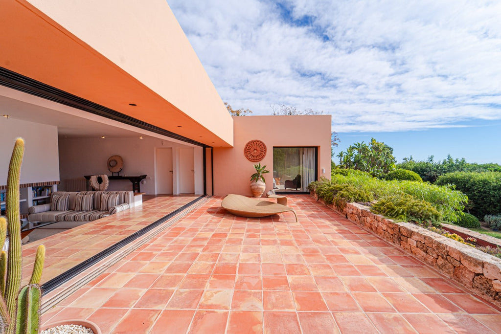 Secluded Hillside Ibiza Villa Surrounded by Beautiful Gardens near Ibiza Town