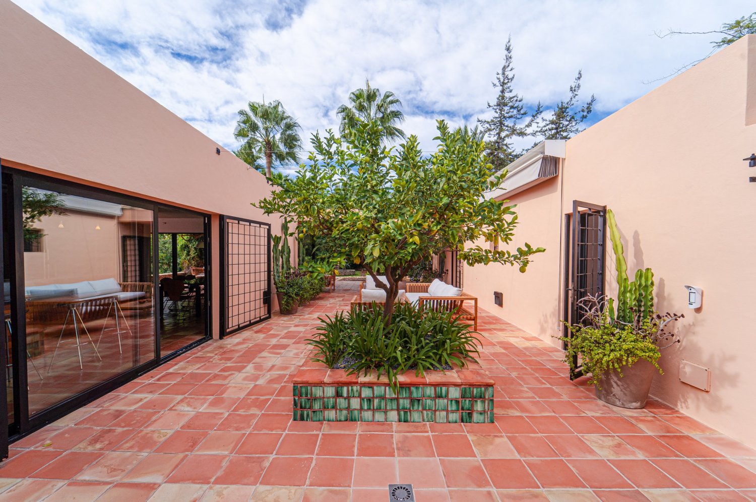 Secluded Hillside Ibiza Villa Surrounded by Beautiful Gardens near Ibiza Town