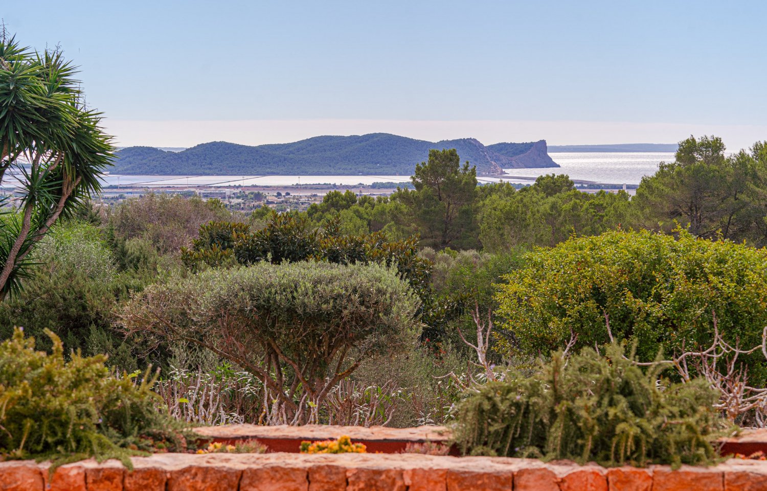 Secluded Hillside Ibiza Villa Surrounded by Beautiful Gardens near Ibiza Town