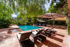 Secluded Hillside Ibiza Villa Surrounded by Beautiful Gardens near Ibiza Town