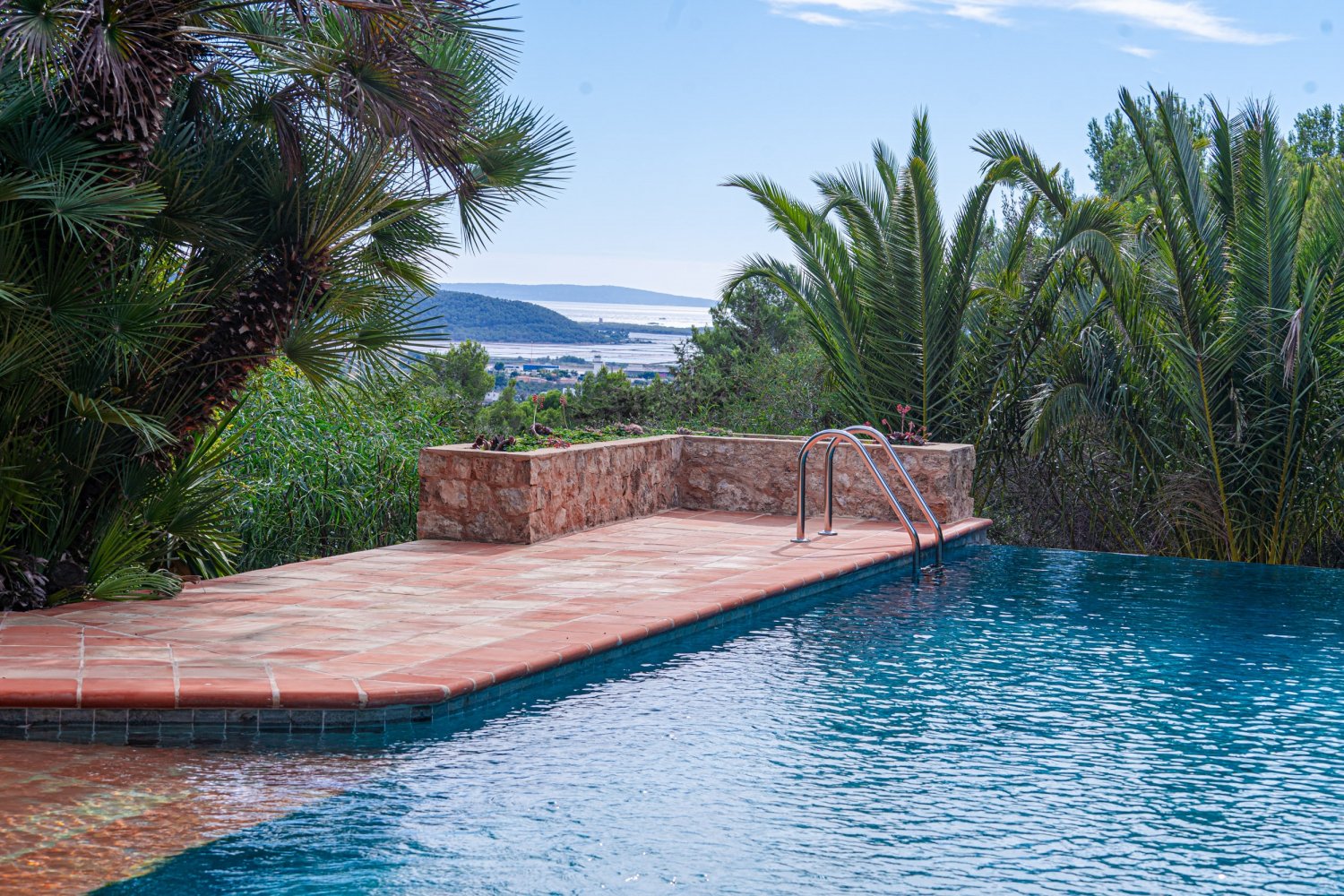 Secluded Hillside Ibiza Villa Surrounded by Beautiful Gardens near Ibiza Town