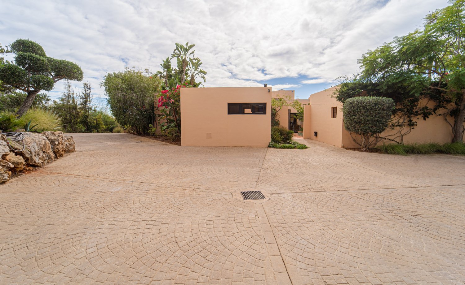 Secluded Hillside Ibiza Villa Surrounded by Beautiful Gardens near Ibiza Town