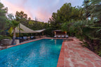 Secluded Hillside Ibiza Villa Surrounded by Beautiful Gardens near Ibiza Town