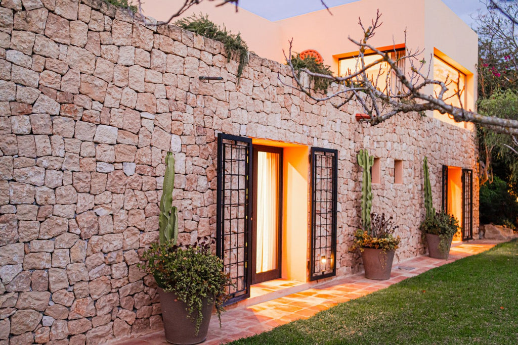 Secluded Hillside Ibiza Villa Surrounded by Beautiful Gardens near Ibiza Town