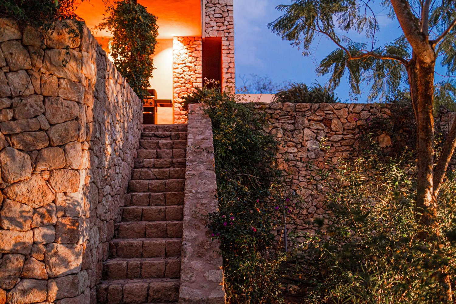 Secluded Hillside Ibiza Villa Surrounded by Beautiful Gardens near Ibiza Town