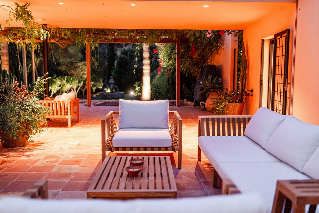 Secluded Hillside Ibiza Villa Surrounded by Beautiful Gardens near Ibiza Town