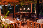 Secluded Hillside Ibiza Villa Surrounded by Beautiful Gardens near Ibiza Town