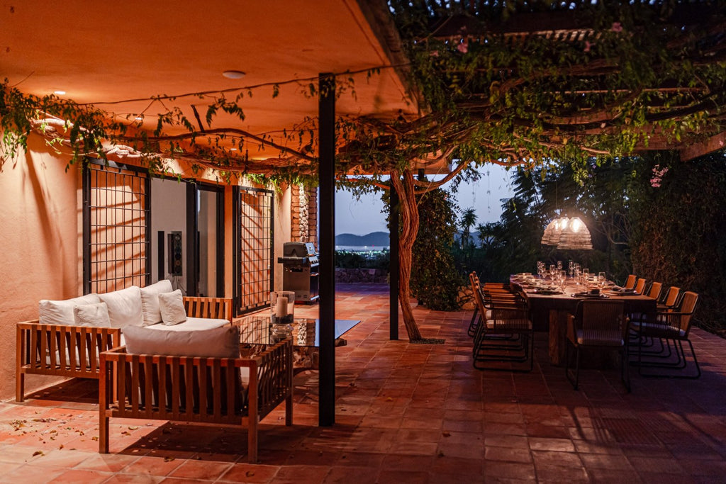 Secluded Hillside Ibiza Villa Surrounded by Beautiful Gardens near Ibiza Town