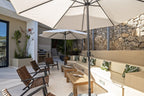 Hillside Contemporary Style Ibiza Villa with Panoramic Views of the Island near Cala Roja Cove and Talamanca Beach in Ibiza Town